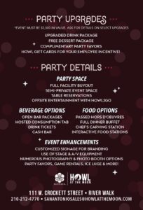 San Antonio holiday parties